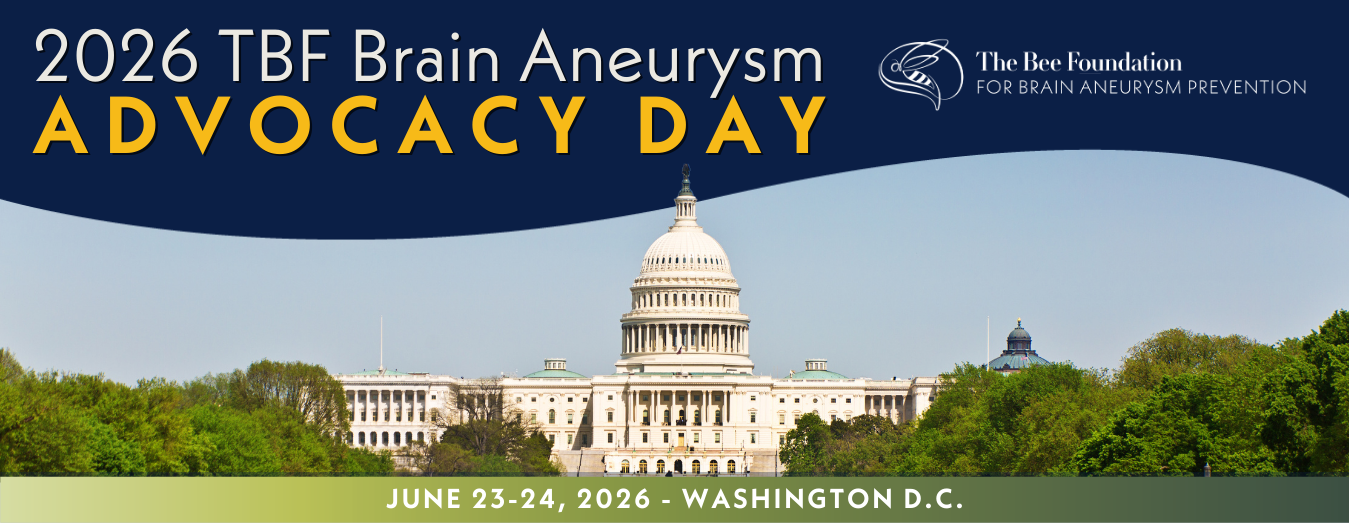 2026 Brain Aneurysm Advocacy Day Hosted by The Bee Foundation